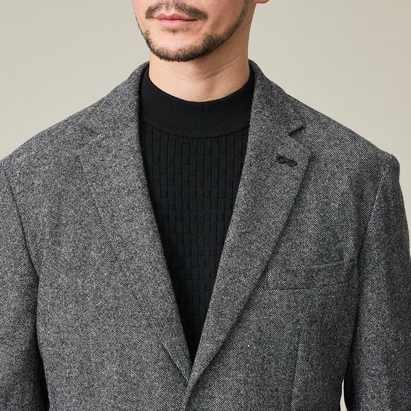 ABAHOUSE（アバハウス） 【カシミヤブレンド】ウール ツイルジャケット