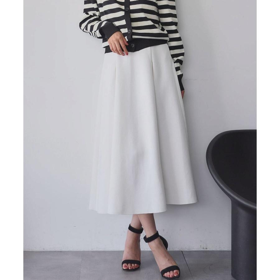 【新品未使用】【Paul Smith】フレアスカート　44L　レディース　白 低身長サイズあり】ダンボール ロング フレア スカート : マルイ(丸井
