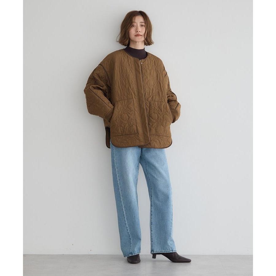 イェッカ ヴェッカ（YECCA VECCA）/ニュアンス柄キルティングブルゾン YECCA VECCA（イェッカヴェッカ） ニュアンス柄キルティングブルゾン