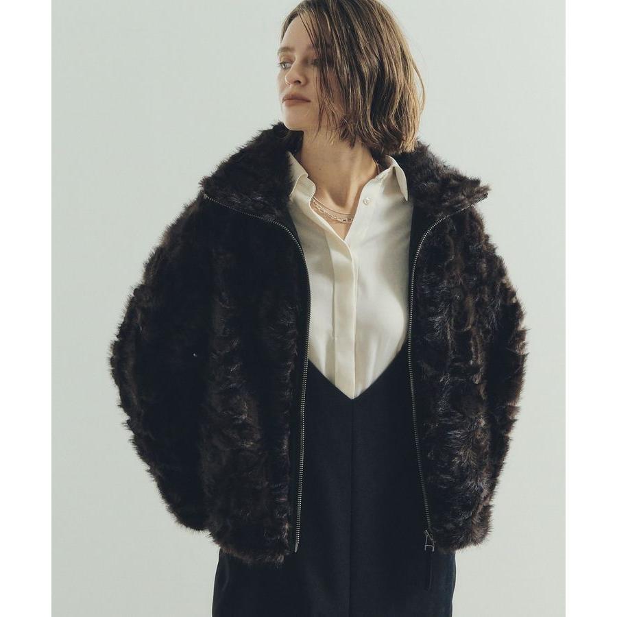 YECCA VECCA（イェッカヴェッカ） フェイクファーブルゾン : マルイ