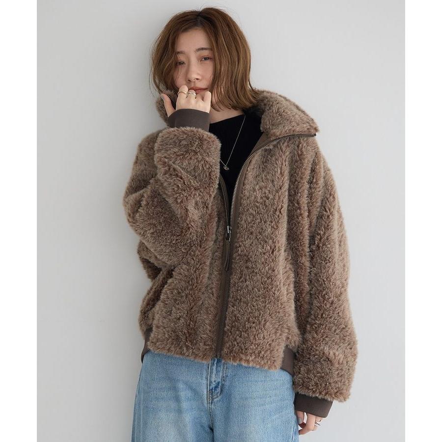 YECCA VECCA（イェッカヴェッカ） フェイクファーブルゾン : マルイ