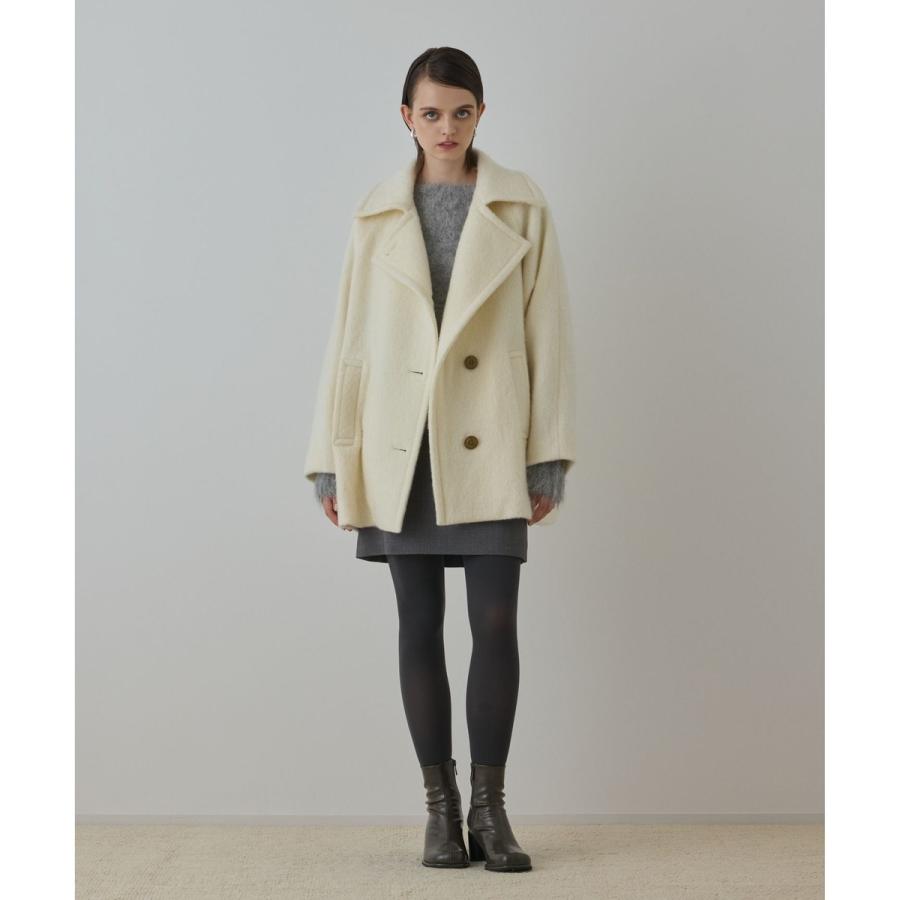 GRACE CONTINENTAL（グレースコンチネンタル） シャギーハーフコート