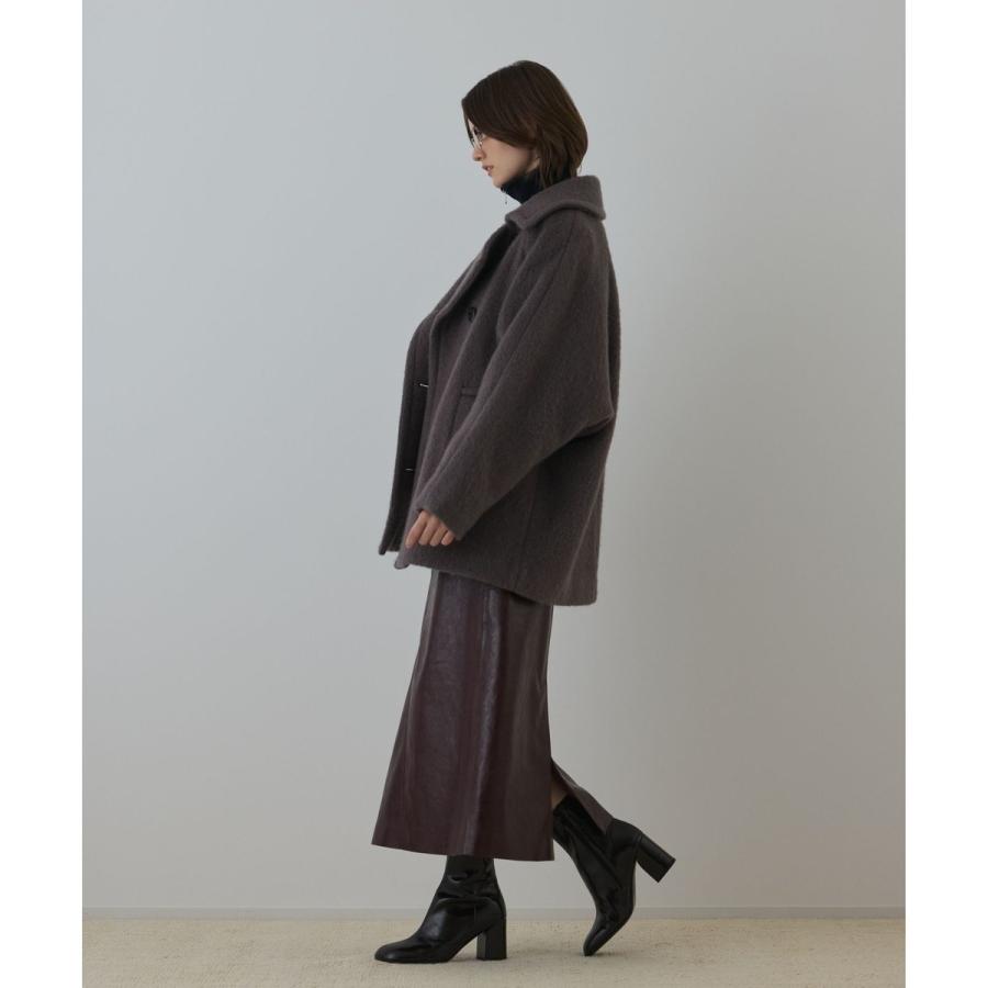 GRACE CONTINENTAL（グレースコンチネンタル） シャギーハーフコート