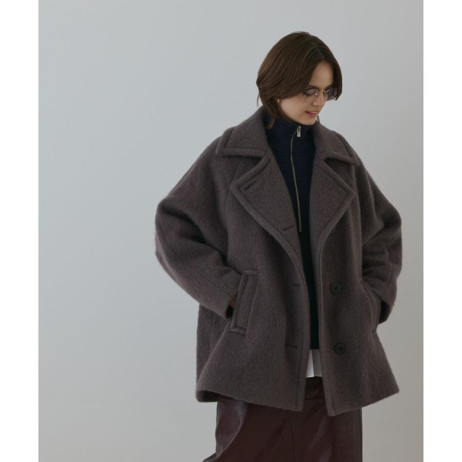 GRACE CONTINENTAL（グレースコンチネンタル） シャギーハーフコート