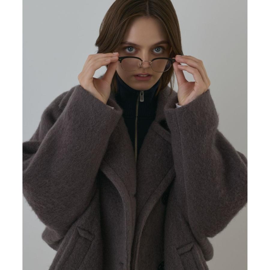 GRACE CONTINENTAL（グレースコンチネンタル） シャギーハーフコート