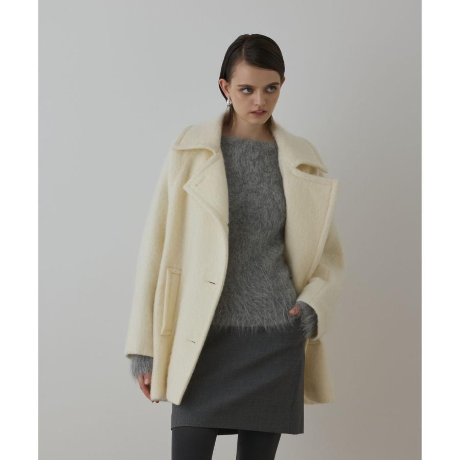 GRACE CONTINENTAL（グレースコンチネンタル） シャギーハーフコート