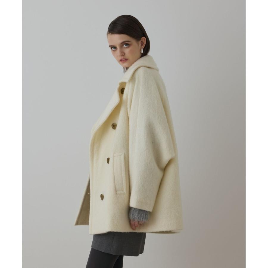 GRACE CONTINENTAL（グレースコンチネンタル） シャギーハーフコート