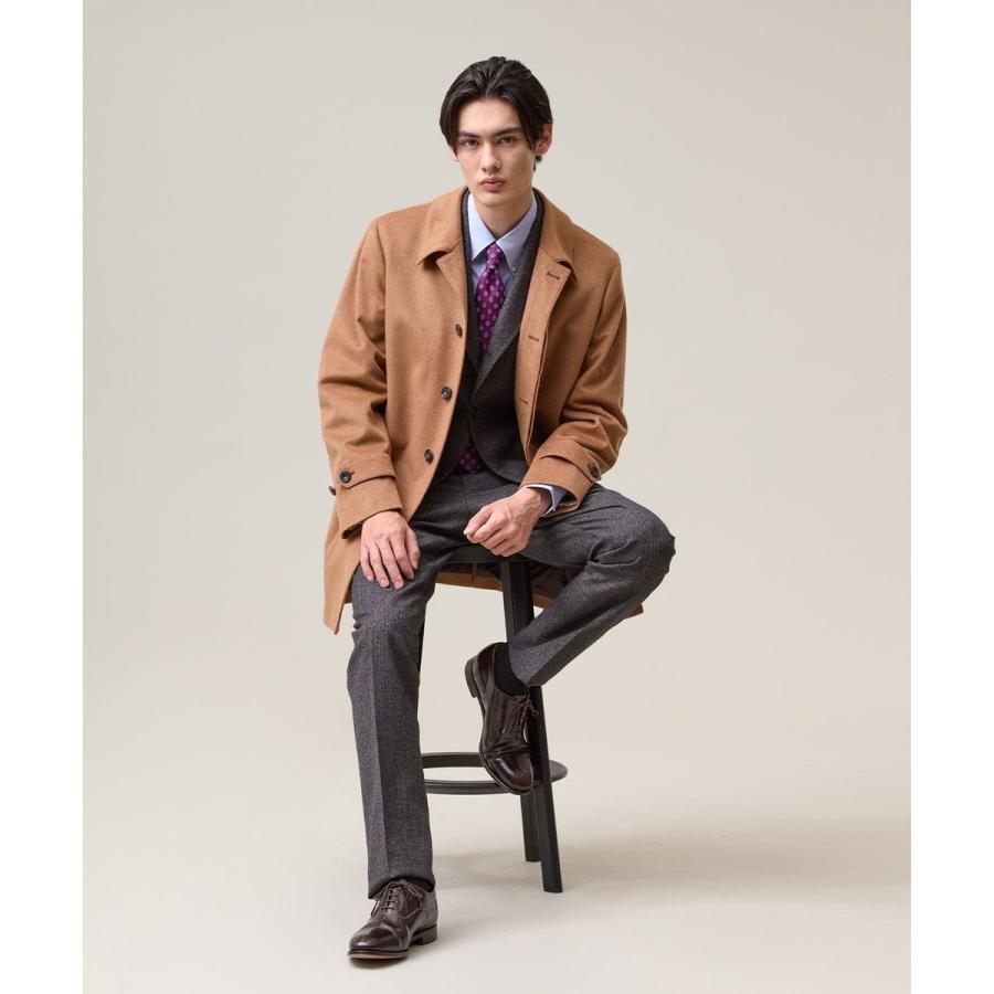ウールとカシミヤの品格素材【定番】ウールカシミヤビーバー ドレスショートコート_25年モデルの画像