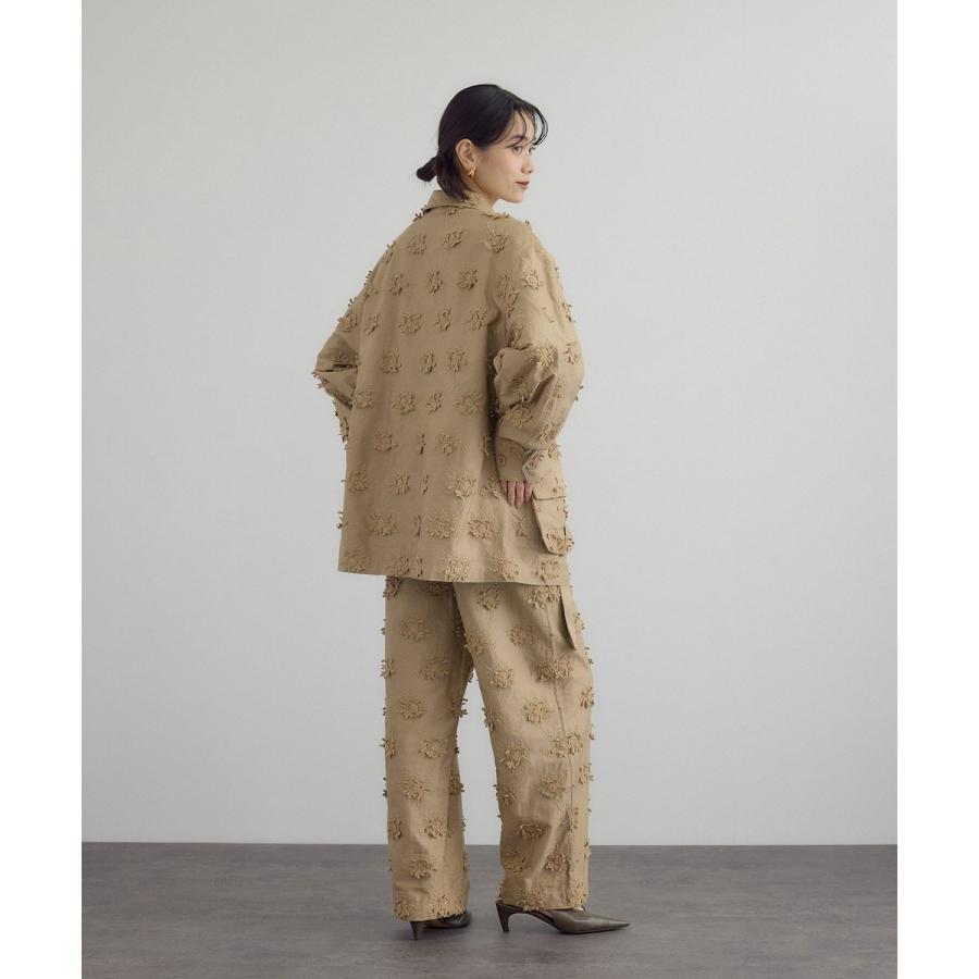 crinkle crinkle crinkl 3Dエンブロイダリーシャツ crinkle crinkle crinkle3Dエンブロイダリーシャツ