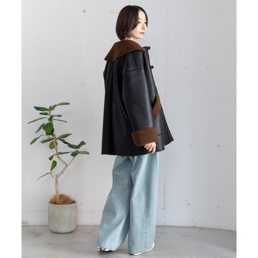 プードゥドゥ（POU DOU DOU）/ビッグカラーボンバージャケット POU DOU DOU（プードゥドゥ） ビッグカラーボンバージャケット