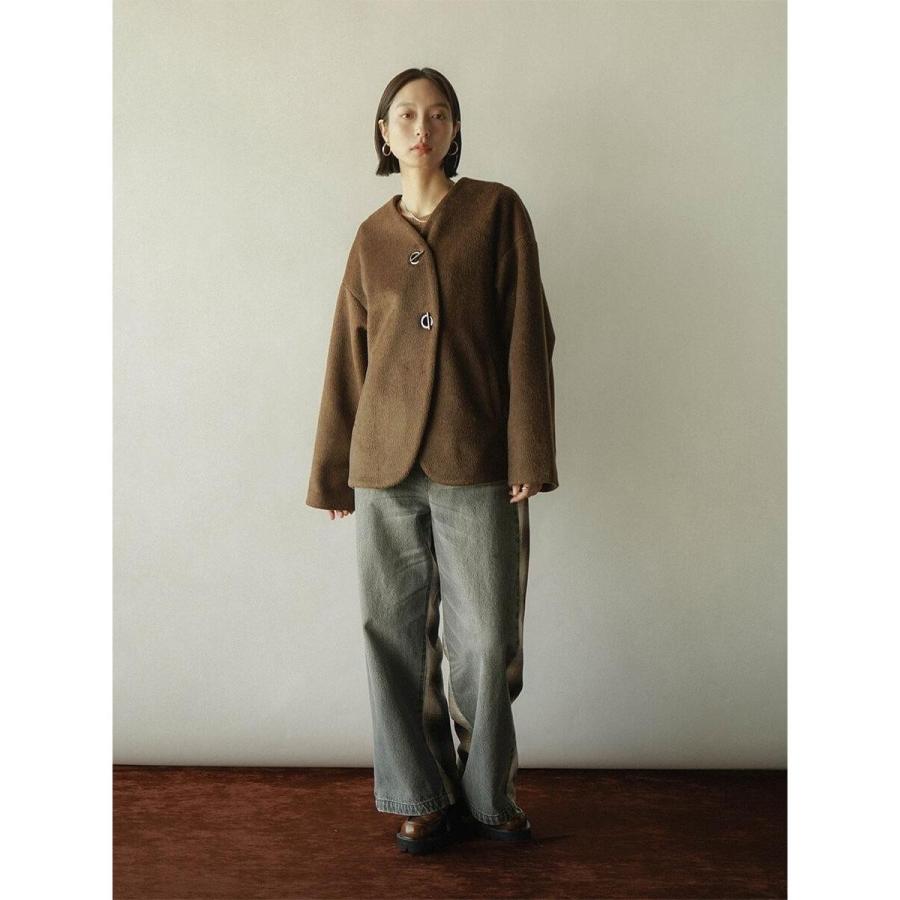 まよ※/RADIATE ラディエイト/コクーン中綿ジャケット RADIATE（ラディエイト） ノーカラーコクーンジャケット : マルイ(丸井