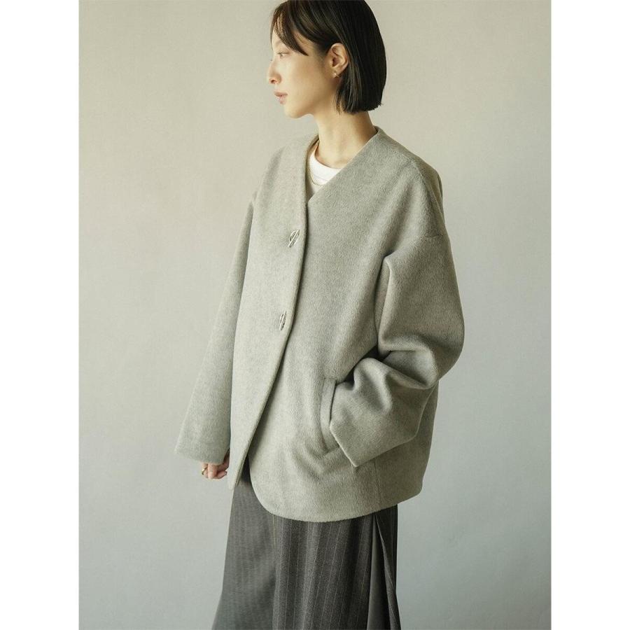 RADIATE（ラディエイト） ノーカラーコクーンジャケット : マルイ(丸井