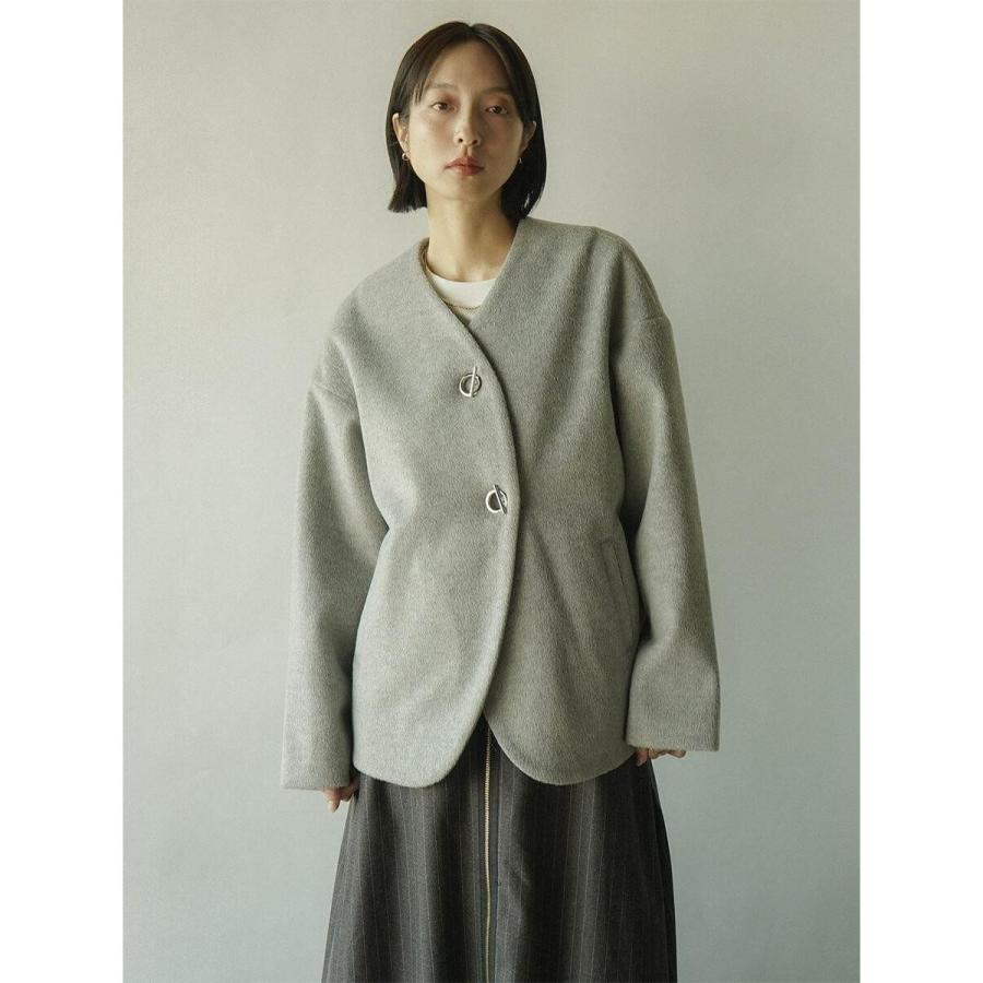 RADIATE（ラディエイト） ノーカラーコクーンジャケット : マルイ(丸井