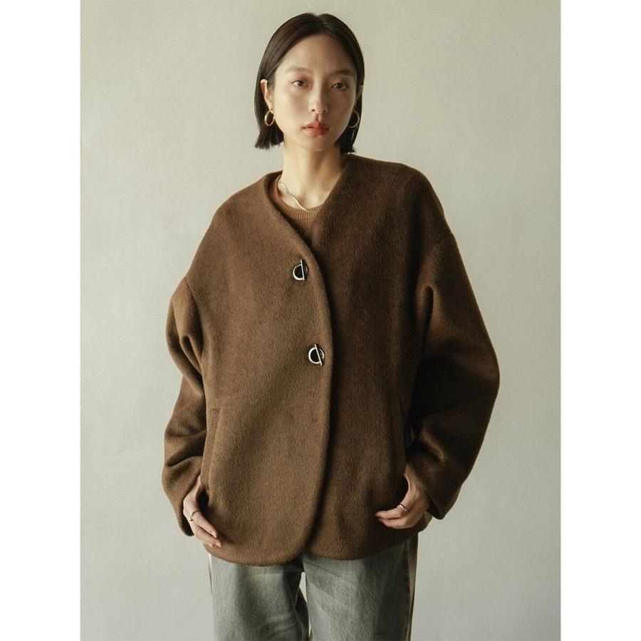 RADIATE（ラディエイト） ノーカラーコクーンジャケット : マルイ(丸井