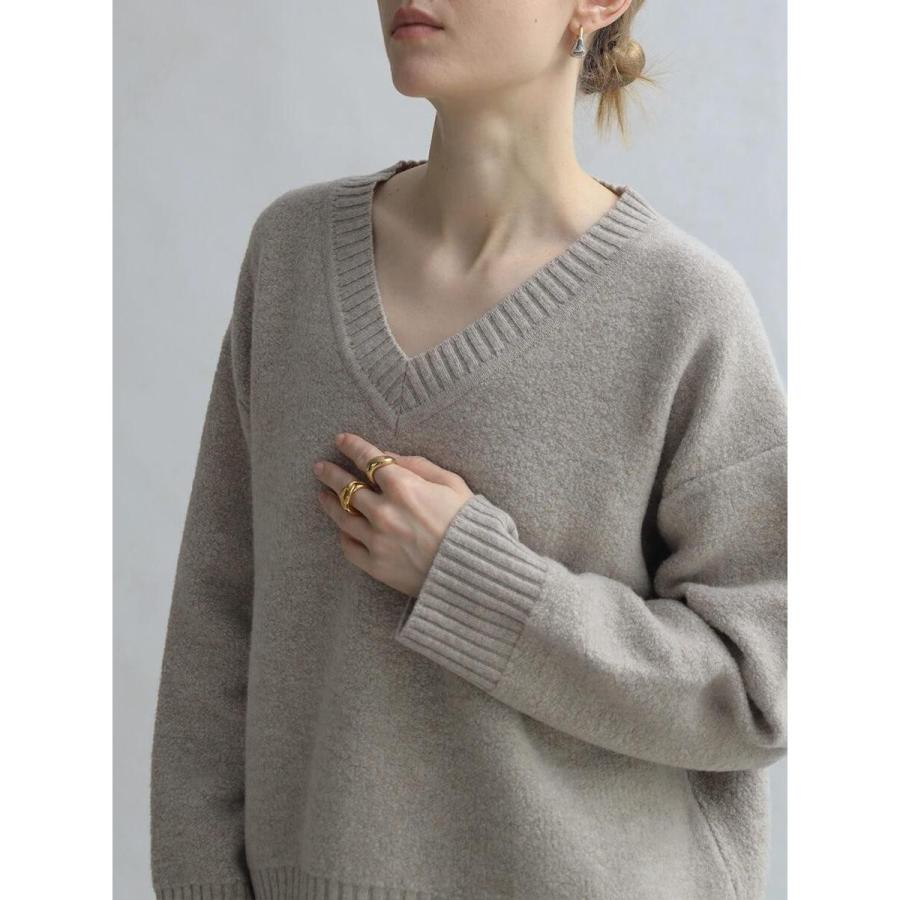 Aga（アーガ） 【新潟】パイル地リバーシブルニットVネックPO : マルイ