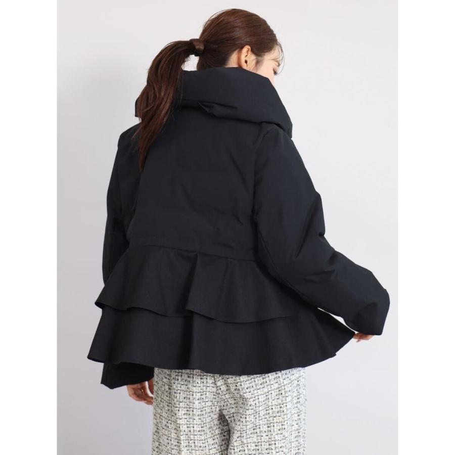 希少【未使用極美品】FENNEL ウエストシェイプロングダウン ファー ペプラム 153118618_01.jpg