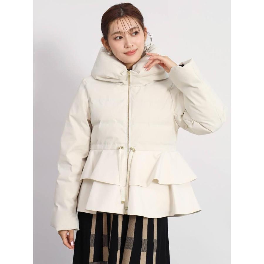 FENNEL（フェンネル） フリルペプラムダウンコート : マルイ(丸井