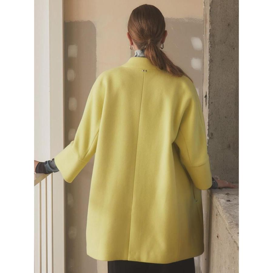 Aga（アーガ） 【尾州】Double Melton Cocoon Coat : マルイ(丸井