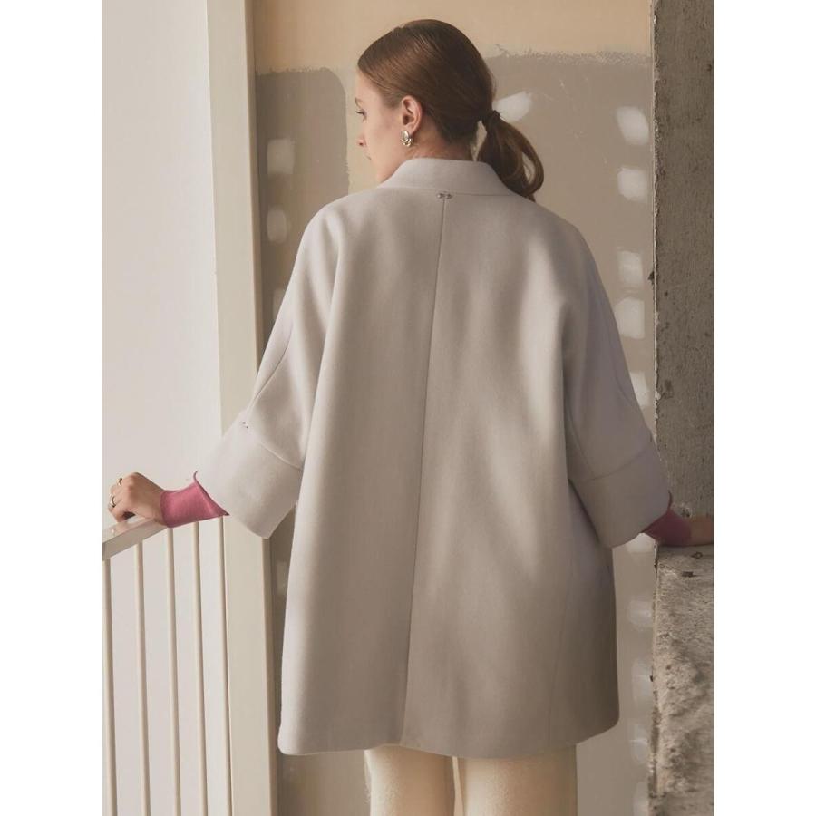 Aga（アーガ） 【尾州】Double Melton Cocoon Coat : マルイ(丸井