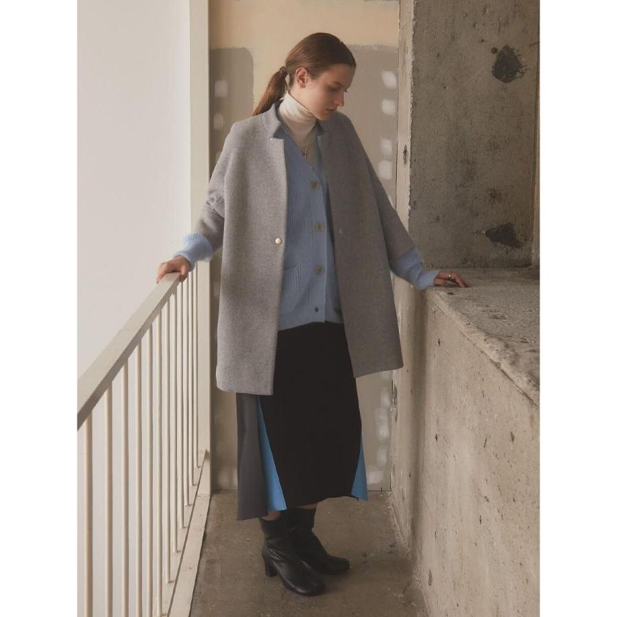 Aga（アーガ） 【尾州】Double Melton Cocoon Coat : マルイ(丸井