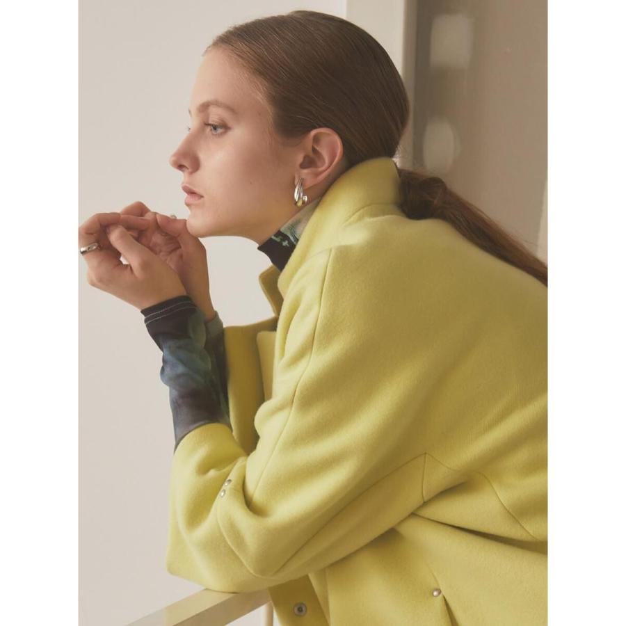 Aga（アーガ） 【尾州】Double Melton Cocoon Coat : マルイ(丸井