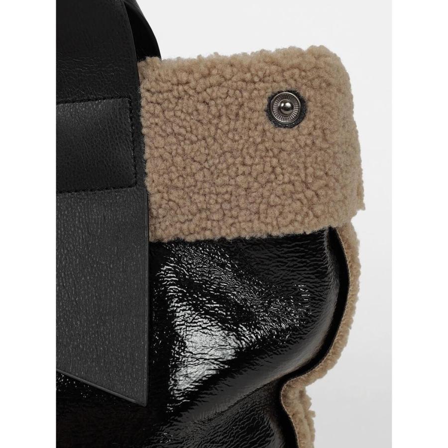 nouer（ヌエール） バイカラーボア×エナメルトート : マルイ(丸井