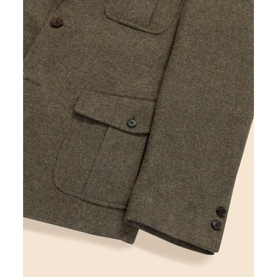 ウール　３釦ノーフォークジャケット　Made in USA セレモニーの画像