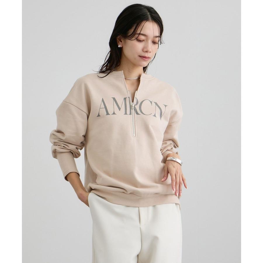 アメリカーナ　サイドジップ　スウェット Americana for SALON】[ご好評につき追加決定！]別注サイドジップロゴ