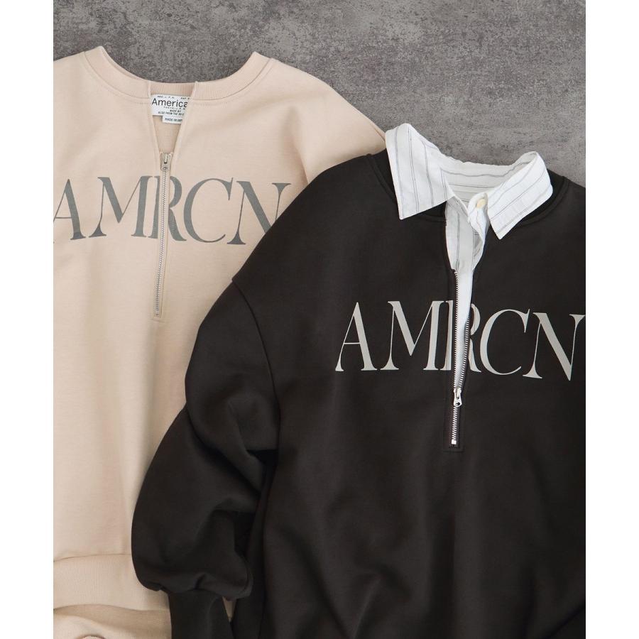 Americana（アメリカーナ） for SALON】ロゴジップスウェット : マルイ
