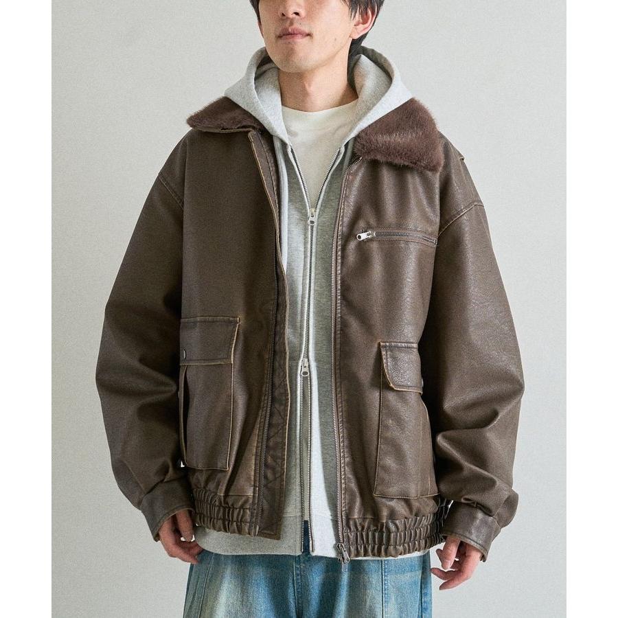 襟ファー脱着式G-1フライトジャケット : マルイ(丸井)Yahoo!店 - 通販