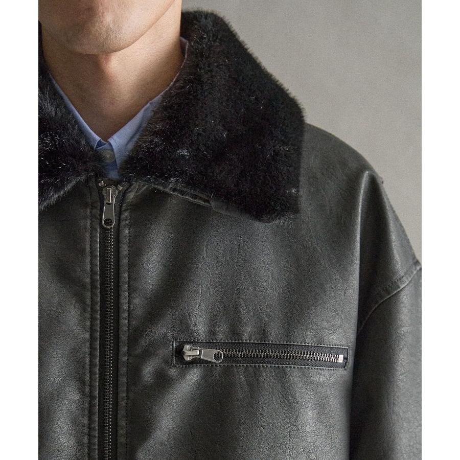 美品 G-1 フライトレザージャケット ブラック 襟ファー 襟ファー脱着式G-1フライトジャケット : マルイ(丸井)Yahoo!店 - 通販