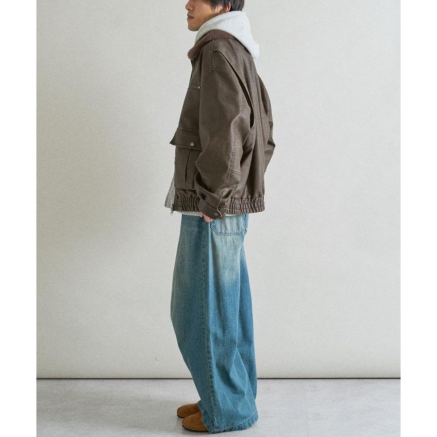 VINTAGE 襟ファー　フライトジャケット　G-1 ブルゾン　メンズ　古着 襟ファー脱着式G-1フライトジャケット : マルイ(丸井)Yahoo!店 - 通販