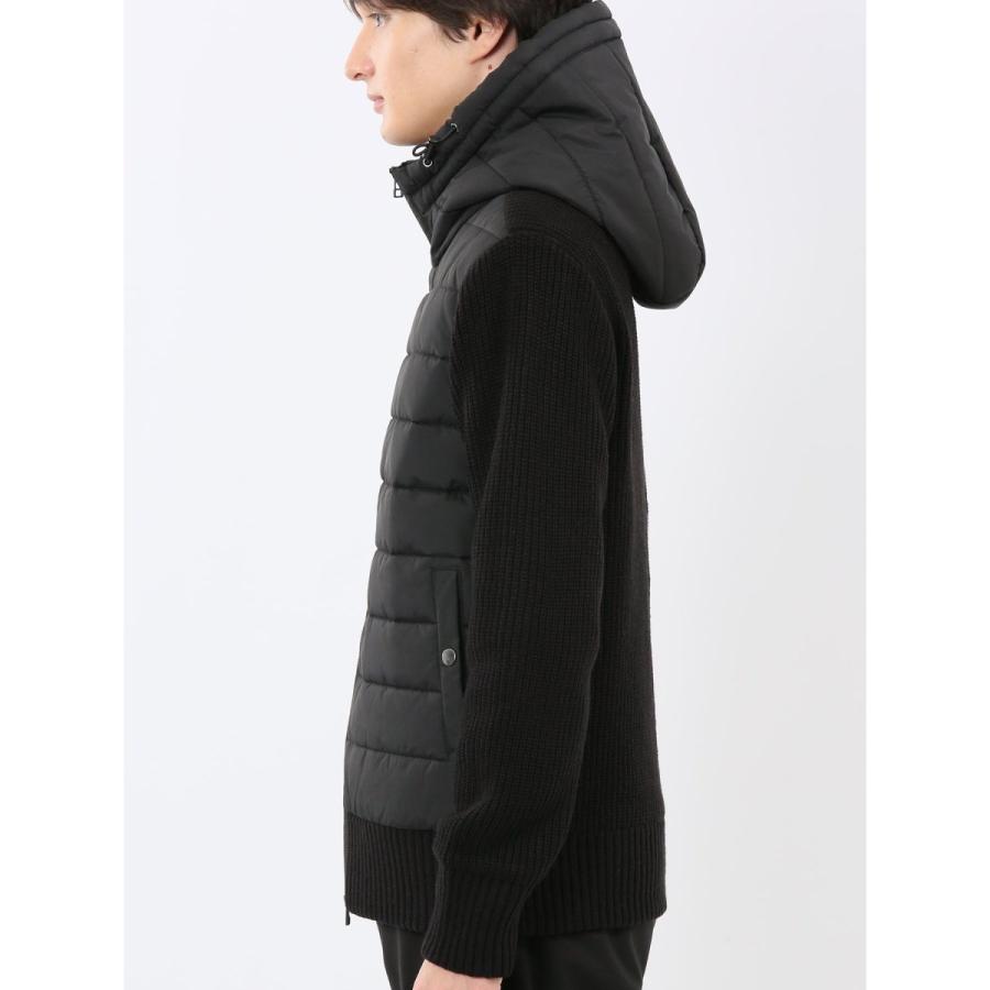 タカキュー（TAKA−Q）/【中綿×ニット切替】タカキュー 前身中綿 ハイブリッドフーディー TAKA-Q（タカキュー） 【中綿×ニット切替】タカキュー 前身中綿