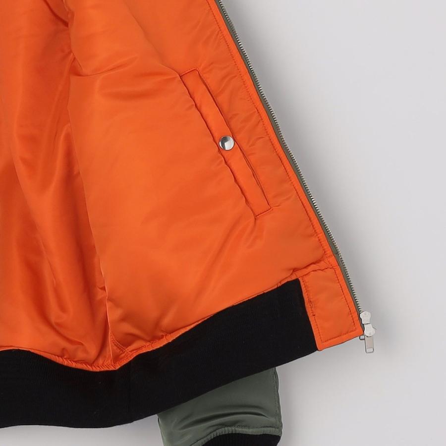 NOMARHYTHM TEXTILE: FLOWER EMBROIDERY FLIGHT JACKEの画像