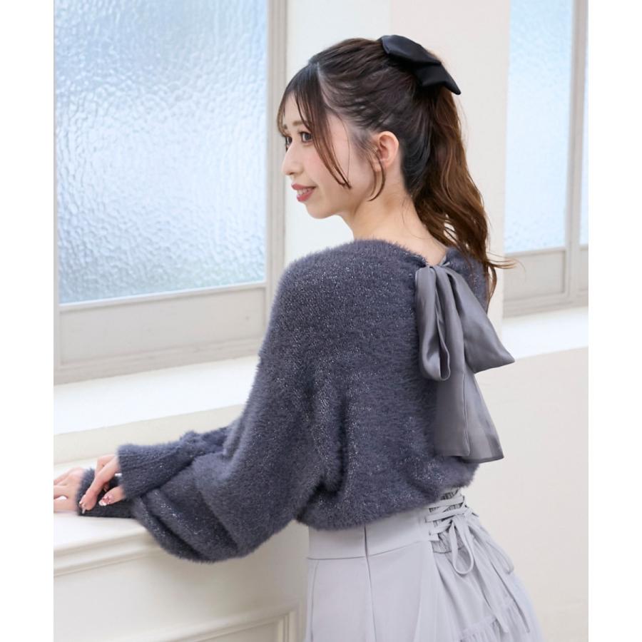 MAJESTIC LEGON（マジェスティックレゴン） ◎バックリボンシャギー