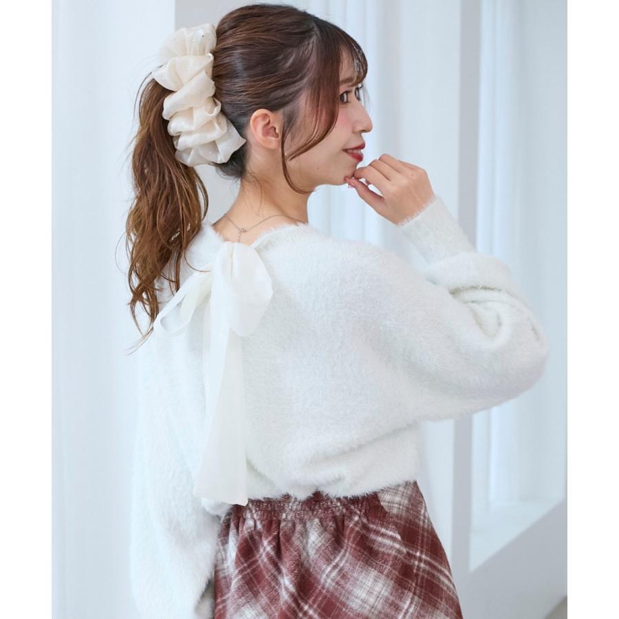 バックリボンニット ncjc バックリボンニットプルオーバー≪手洗い可能≫ | QUEENS COURT（Women