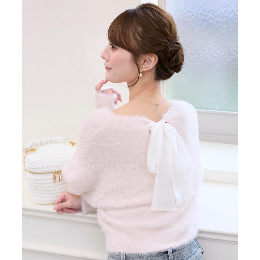 MAJESTIC LEGON（マジェスティックレゴン） ◎バックリボンシャギー