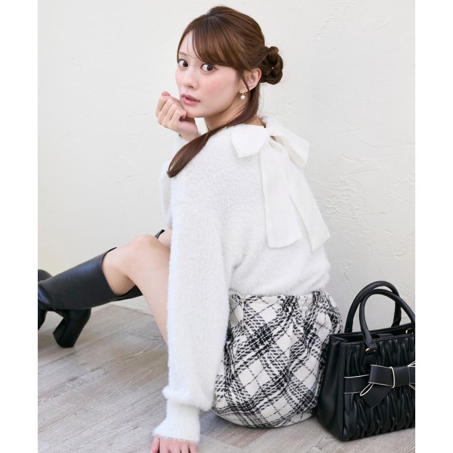 MAJESTIC LEGON（マジェスティックレゴン） ◎バックリボンシャギー