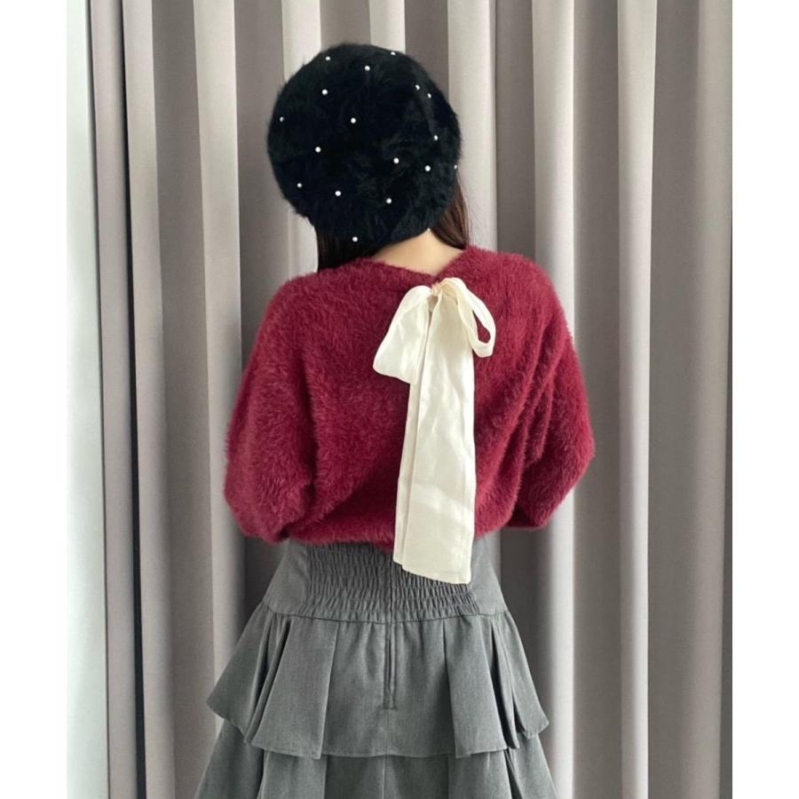 MAJESTIC LEGON（マジェスティックレゴン） ◎バックリボンシャギー