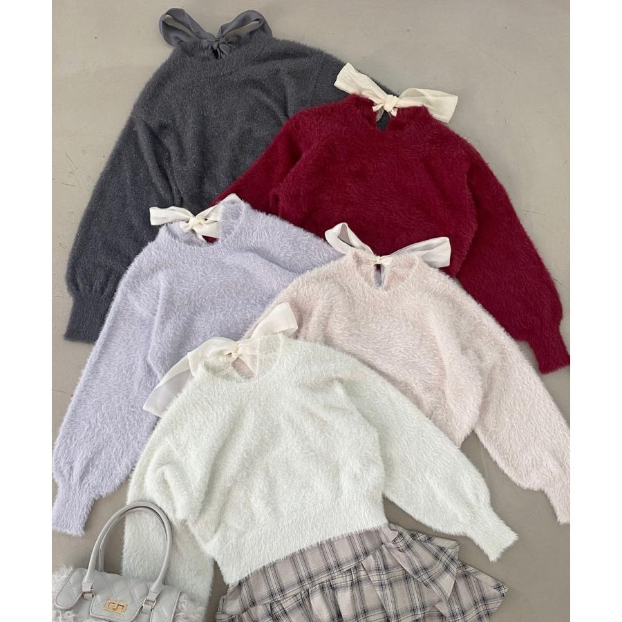 MAJESTIC LEGON（マジェスティックレゴン） ◎バックリボンシャギー