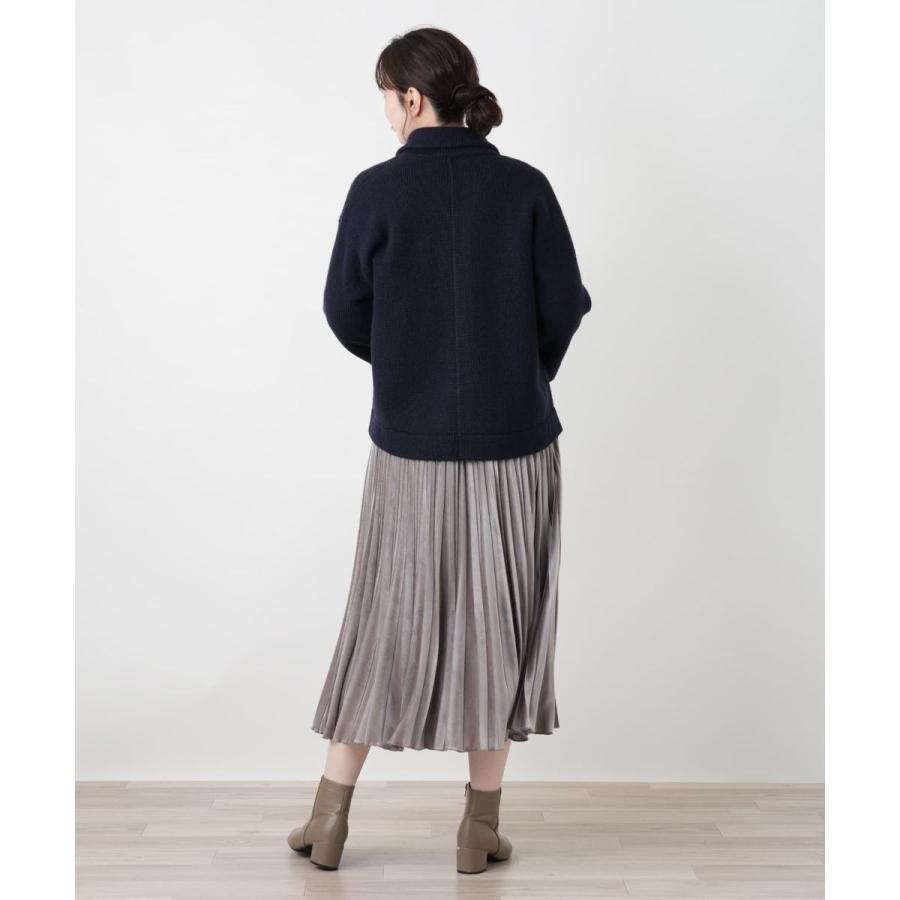 カシミヤニットカーディガン【BARNA】の画像