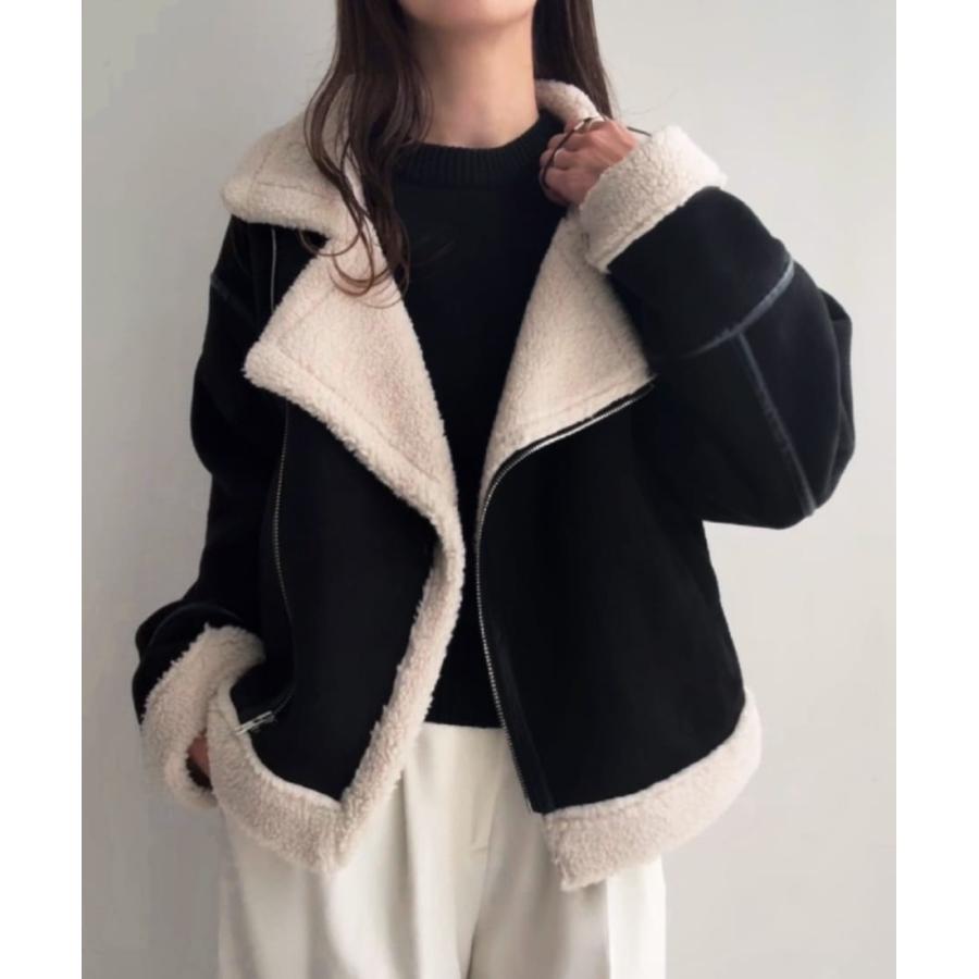 JUNOAH（ジュノア） ボアフェイクムートン : マルイ(丸井)Yahoo!店