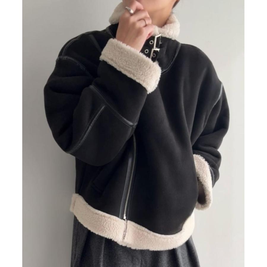 JUNOAH（ジュノア） ボアフェイクムートン : マルイ(丸井)Yahoo!店