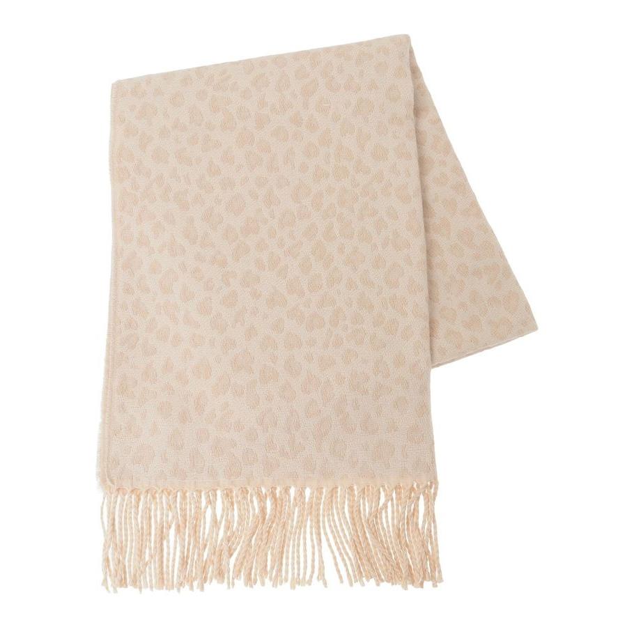 Green Parks（グリーンパークス） レオパードジャガードストール