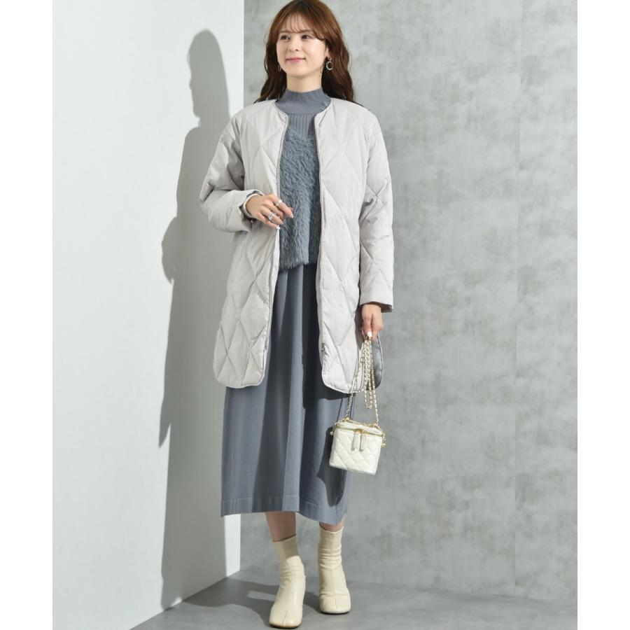 インタープラネット（INTERPLANET）/【ＡＣＵＴＡ】ストレッチタフタダイヤキルト袖口リブダウン INTERPLANET（インタープラネット） 【ACUTA】ストレッチタフタ