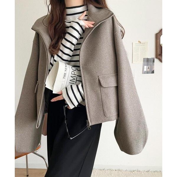 25AW新作】シンプルなのに映える、冬の主役アウター。ショート丈ダブル