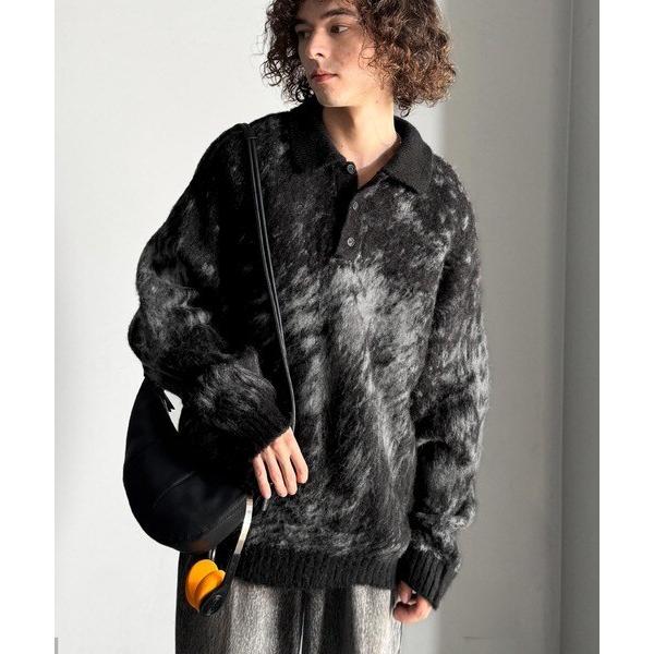 Classical Origin】「まるで毛布。」モヘアライクシャギー素材クルー