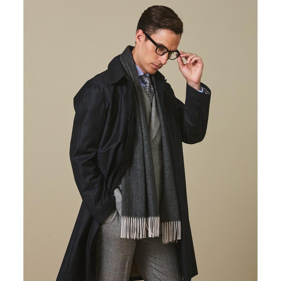 【Zegna/ゼニア】TROFEOラミネートロング ステンカラーコートの画像