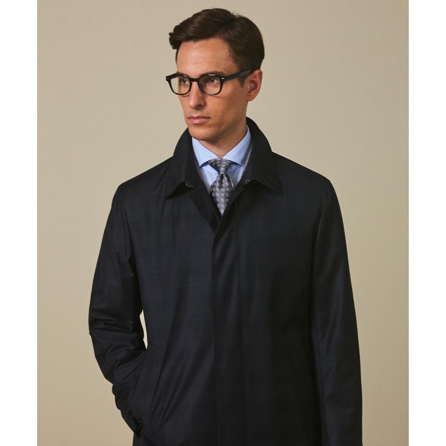 【Zegna/ゼニア】TROFEOラミネートロング ステンカラーコートの画像
