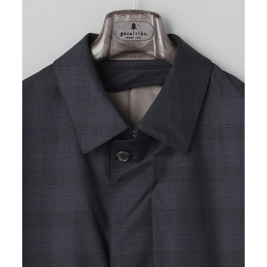 【Zegna/ゼニア】TROFEOラミネートロング ステンカラーコートの画像